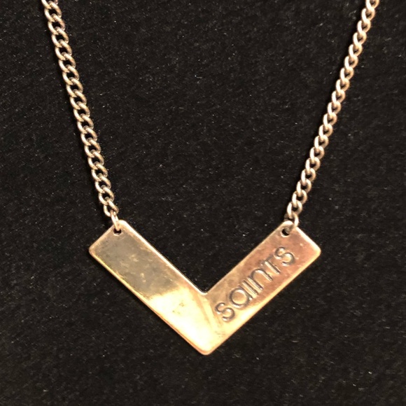 BRASS SAINTS NECKLACE - Picture 1 of 6